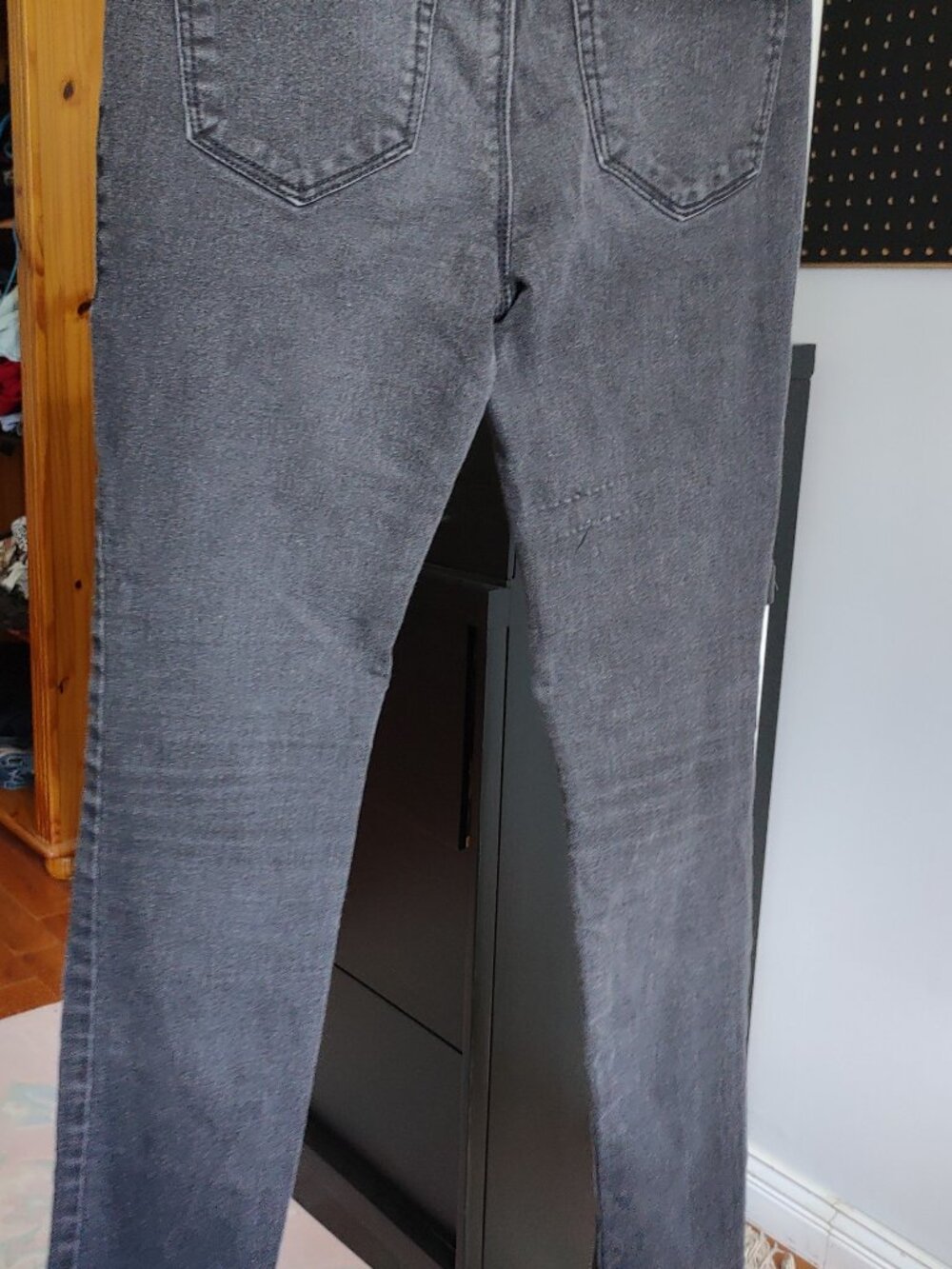 No Boundaries women or girl's black jaggings/pants size 7 low rise - Picture 8 of 11